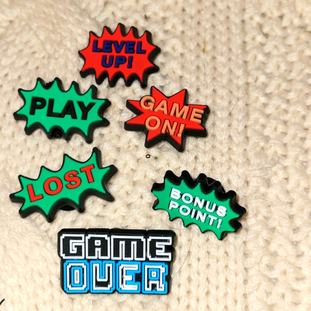 Gamer sayings jibbitz for crocs